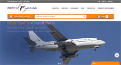 Desktop Screenshot of dolphinair.ae